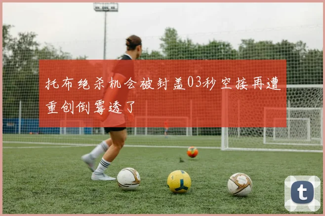 托布绝杀机会被封盖03秒空接再遭重创倒霉透了